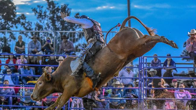 Real estate principal and bull rider Jesse James started Redland’s Grass Roots Bull Riding event.