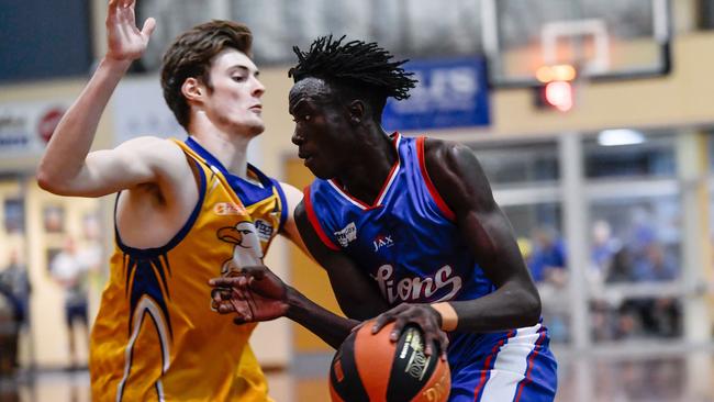 Jimma Dau (right) is a rising star for Central Districts. Picture: AAP/Morgan Sette