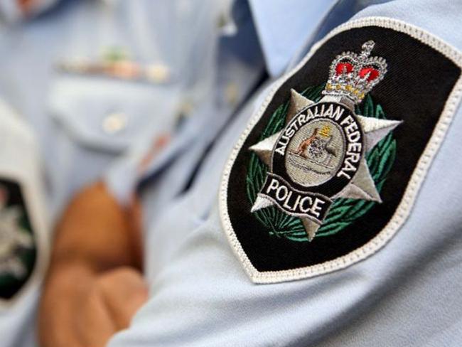 AFP police badge. Australian Federal Police. Picture: Supplied