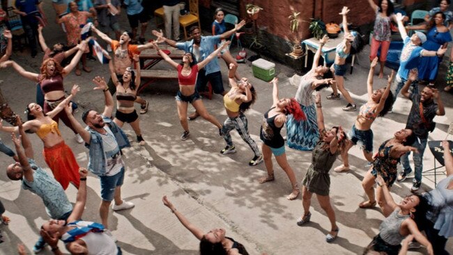 A film still from Lin-Manuel Miranda’s film, In the Heights.