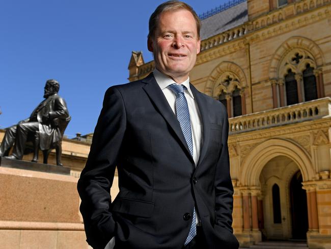 New Adelaide University vice chancellor Peter Rathjen.