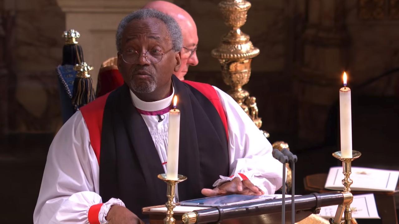 One of the stars of the show, Bishop Michael Curry. Picture: BBC