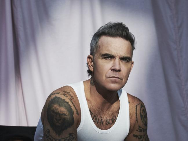 EMBARGO 6am DEC 21. English pop star Robbie Williams. Picture: Supplied.