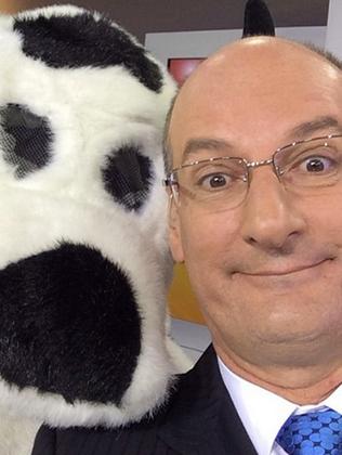 Cash Cow, loves a selfie with Kochie.