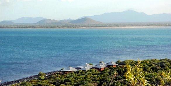 Camp Island, off the coast of Bowen.