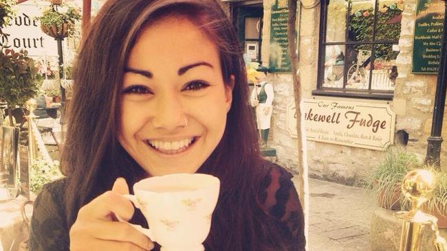 Facebook photo of 21 year old British backpacker Mia Ayliffe-Chung who was violently stabbed to death yesterday at the Shelley's Backpackers in Home Hill near Townsville, Qld.