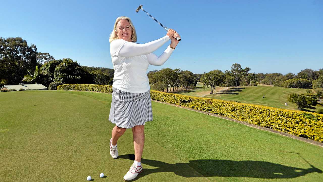 Keen golfer and former Alexandra Headland Community Association president Josie Ryan. Picture: Patrick Woods