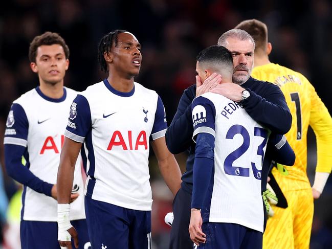 Tottenham sit 16th on the Premier League ladder. Picture: Ryan Pierse/Getty Images