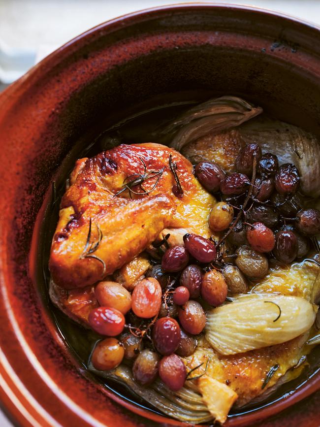 A deliciously earthy chicken dish. Photography by Charlotte Bland and Letitia Clark.