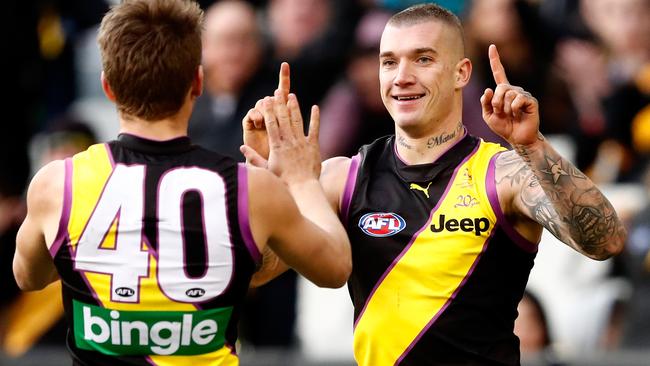 Is Dusty staying at Richmond? Picture: Getty Images