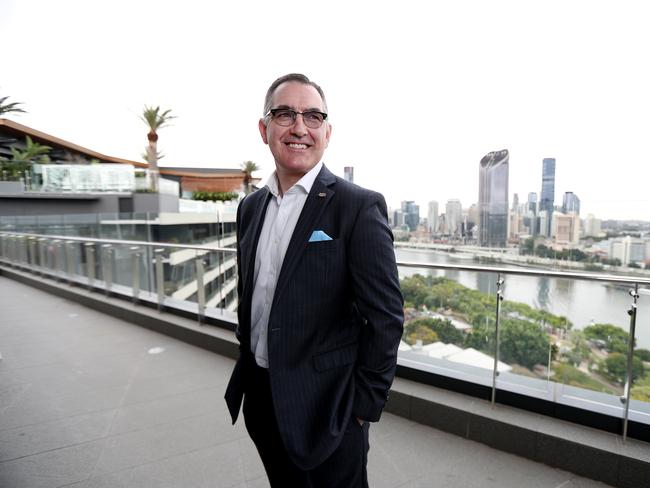 Virgin CEO Paul Scurrah at their new offices at Southbank. Pics Tara Croser.