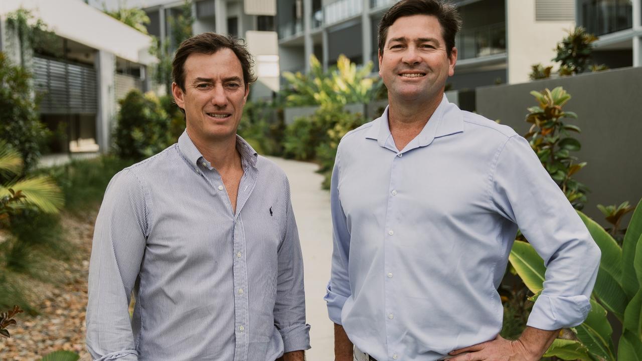 Altum Property Group's Alex Rigby and Rob McCready have revealed plans for new residential unit developments at Noosa Heads.