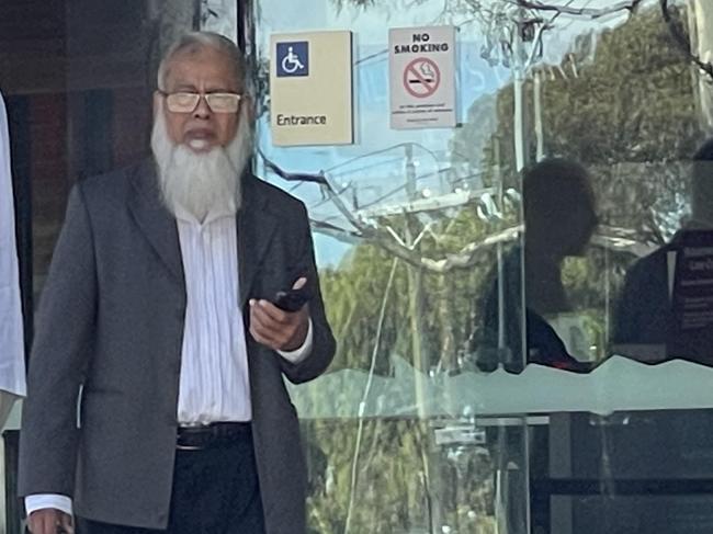 Rezanuzzaman Chowdhury fronts Broadmeadows Magistrates Court.