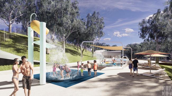 A children’s play area is part of the new Epping Aquatic Centre.