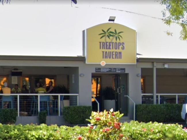 Two men have been arrested and charged following a brawl outside a venue, understood to be Treetops Tavern, in Burleigh Waters. Picture: Google Maps