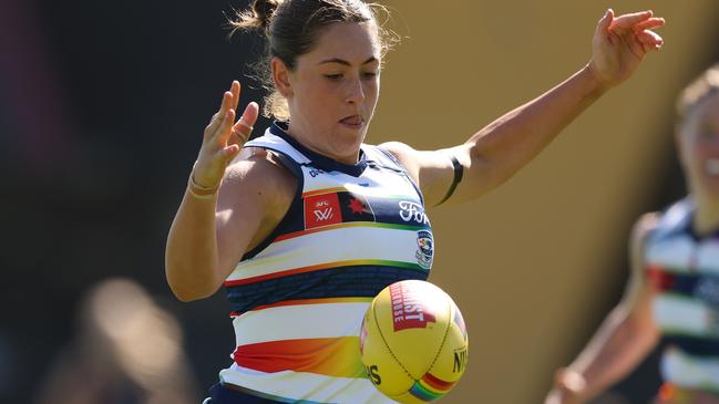 Caitlin Thorne was a late out against West Coast and will miss round 10. Picture: Robert Cianflone/Getty Images