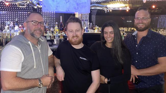 Havana's management team: General manager Tim Martin and managers Alex Webb, Alana Zaidan and Eric Walkington