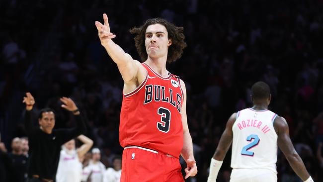 Giddey has been on a tear for the Bulls. (Photo by Megan Briggs/Getty Images)