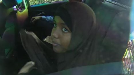 Zainab Abdirahman-Khalif. Picture: Nine News.