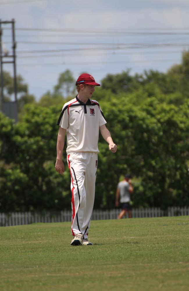 GPS First XI cricket action