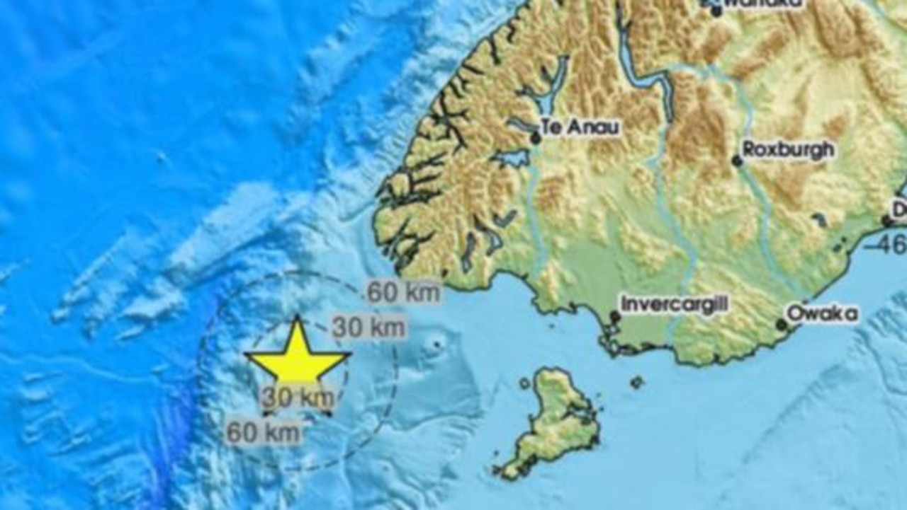 Major earthquake strikes off New Zealand