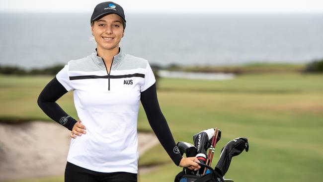 Stephanie Kyriacou is now playing in Europe after winning big in NSW.Harmer)