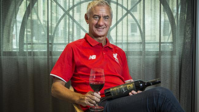 Liverpool legend Ian Rush ... a fan of Aussie wine, and football. Picture: Mike Burton