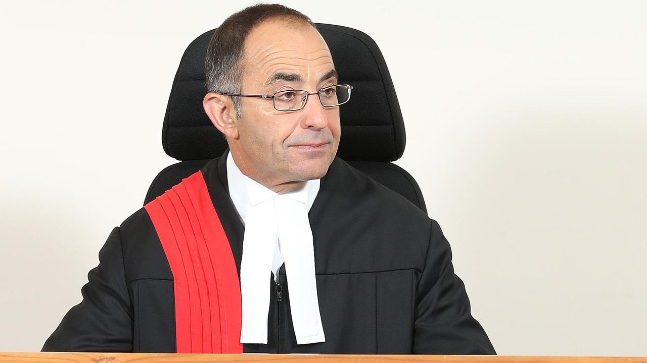 South Australian Supreme Court Chief Justice Chris Kourakis delivered the ruling on November 1, 2023. Picture: Dylan Coker