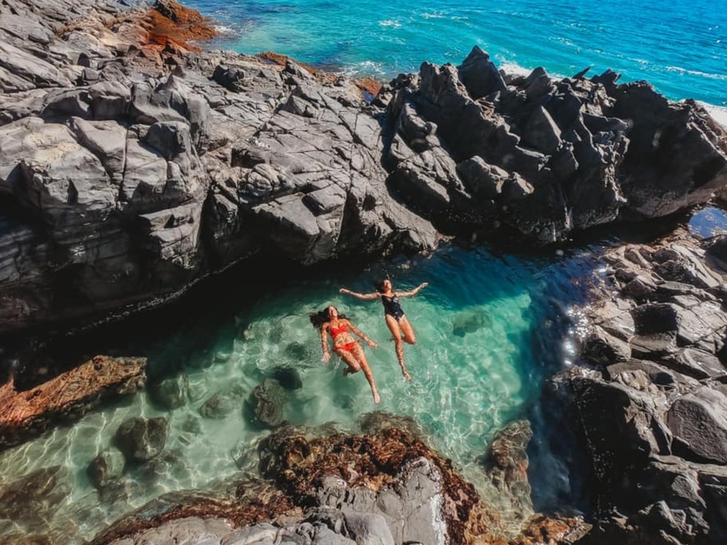 Don’t worry about going to the Almalfi coast … head to Noosa’s Fairy Pools instead. Picture: Ash Schutt from Lemon Poppy Photography