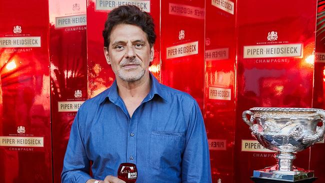 Vince Colosimo at a Piper Heidsieck Australian Open event. Picture: Supplied