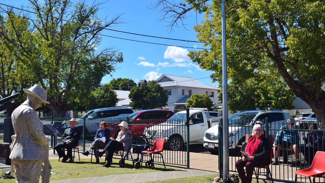 LEST WE FORGET: Vietnam Veterans Day, Chinchilla RSL Sub Branch, August 17 2020. Pic: Peta McEachern