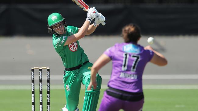 Teenager Annabel Sutherland was in awesome form for the Melbourne Stars on Wednesday. Picture: Matt King/Getty Images