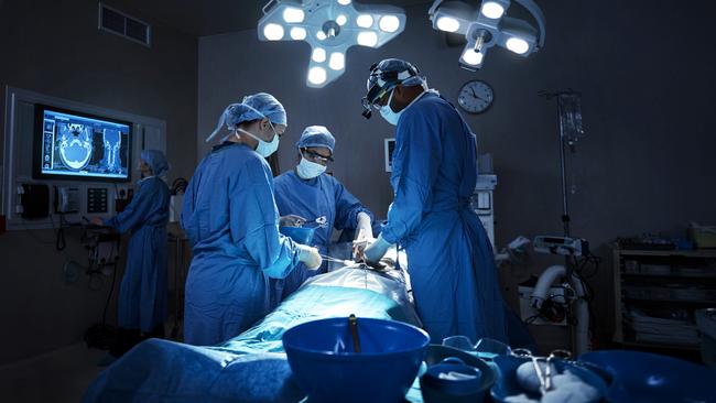 The hospital is using alternative gases during anaesthetic procedures. Photo: iStock.