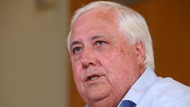 Clive Palmer made Craig Kelly leader of his United Australia Party. Picture: Getty Images