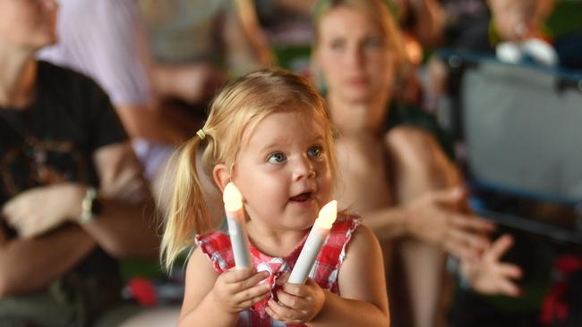 Carols by Candlelight at Riverway 2022. Macie Mathiesen, 2. Picture: Evan Morgan