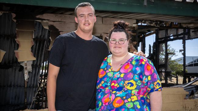 Sean with his proud mum Michelle. Picture: Emma Brasier