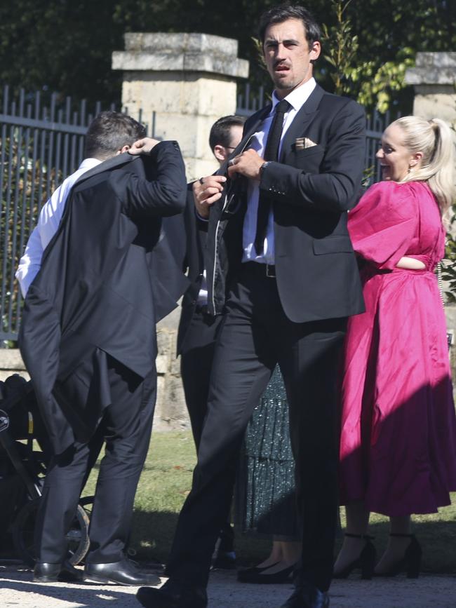 Cummins’ teammate Mitch Starc. Picture: WP/ MEDIA-MODE