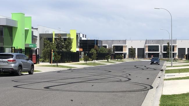 Business owners on Indian Drive, Keysborough are fed up with hoons ripping up their streets.