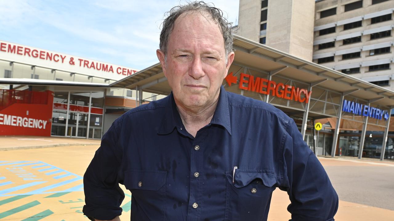 AMA NT president Rob Parker President said more funds were needed to help the Territory’s health system. Picture: Julianne Osborne