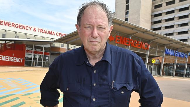 AMA NT president Rob Parker President said more funds were needed to help the Territory’s health system. Picture: Julianne Osborne