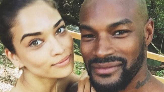 Shanina Shaik and Tyson Beckford in happier times. Picture: Instagram selfiepix
