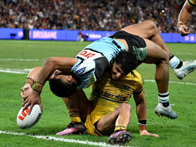 Sharks v Eels. Picture: NRL Imagery