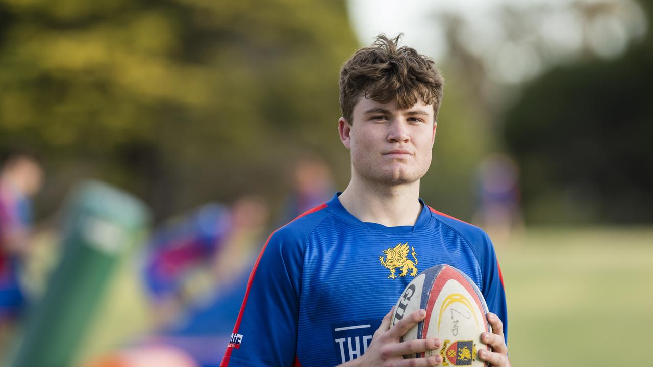 Downlands 1st XV captain Mackenzie Koch. Picture: Kevin Farmer