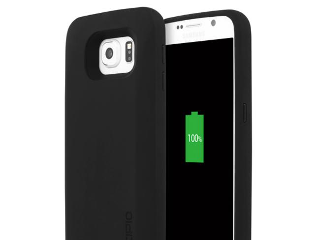 Incipio's OffGride Battery Case for the Samsung Galaxy S6 and S6 Edge doubles the phone's available battery power.