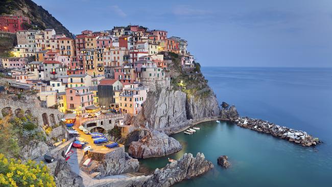 Manarola is stunning — and steep!