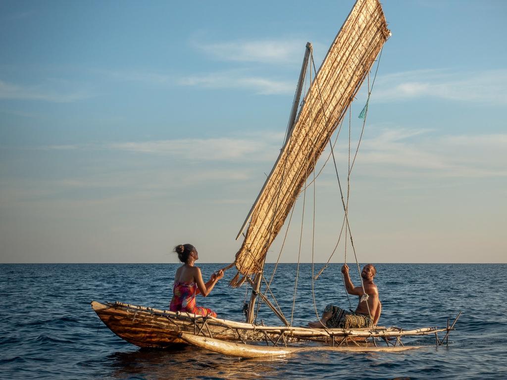 Tasmanian film maker Tim Noonan and partner PJ Madam on their trip around the world exploring marriage customs in diverse cultures.