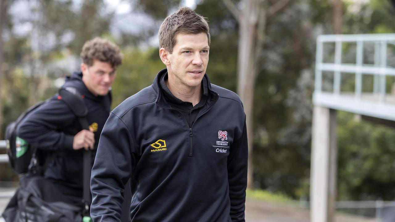 Tim Paine’s Tasmanian cricket game was called off.