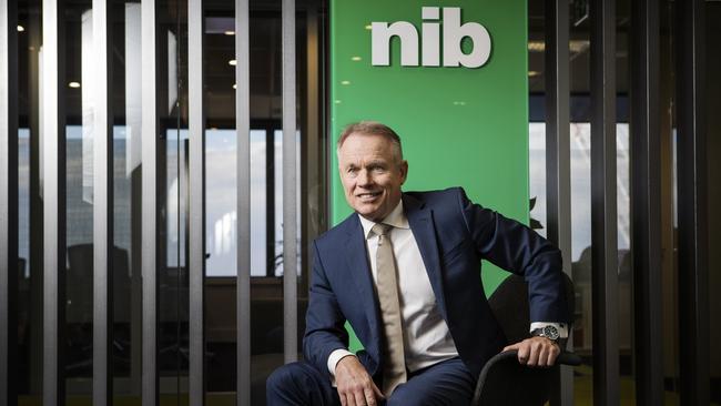 Nib Managing Director Mark Fitzgibbon hopes to keep premium rises lower than this year’s 3.38 per cent. Picture Hollie Adams