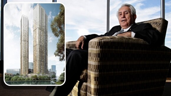 Harry Triguboff is confident Parramatta will rebound “quickly” in the cooling property market.