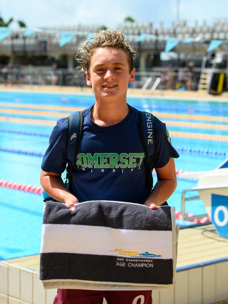 Braxtyn Truman at the 2025 Swimming Gold Coast Long Course Championships. Picture: Photos By Nadia